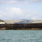 Watchful Newhaven harbour arm