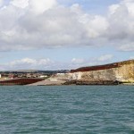 Watchful cliffs Splash Point, Seaford Bay