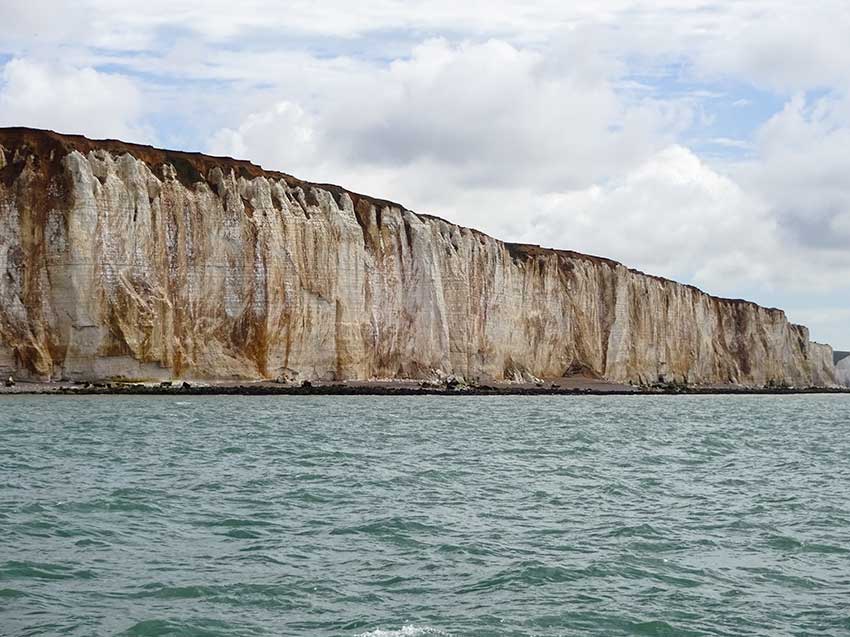 Watchful cliffs after Seaford Head