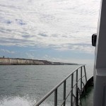 Watchful cliffs approach Rottingdean