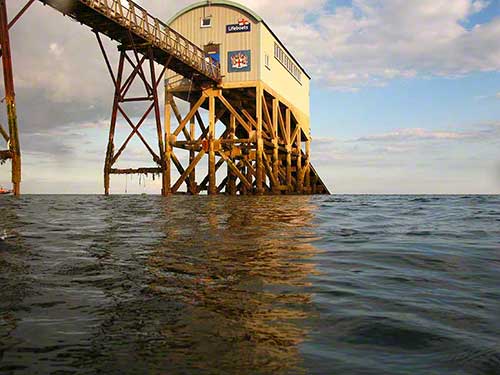 Selsey Life Boat Station view SSE