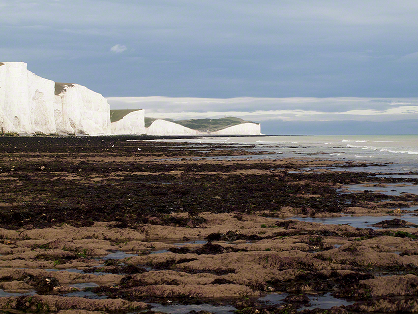 View from Cuckmere Haven to Beachy Head