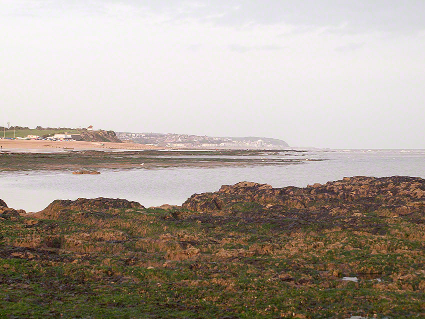 Bexhill, by sailing club, view west